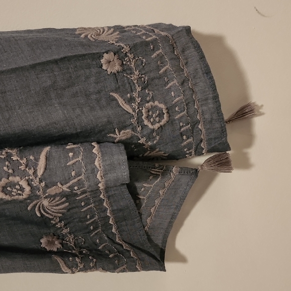 Ladie's Sonoma Life and Style Shirred Tank with Scarf Set M - Picture 8 of 10